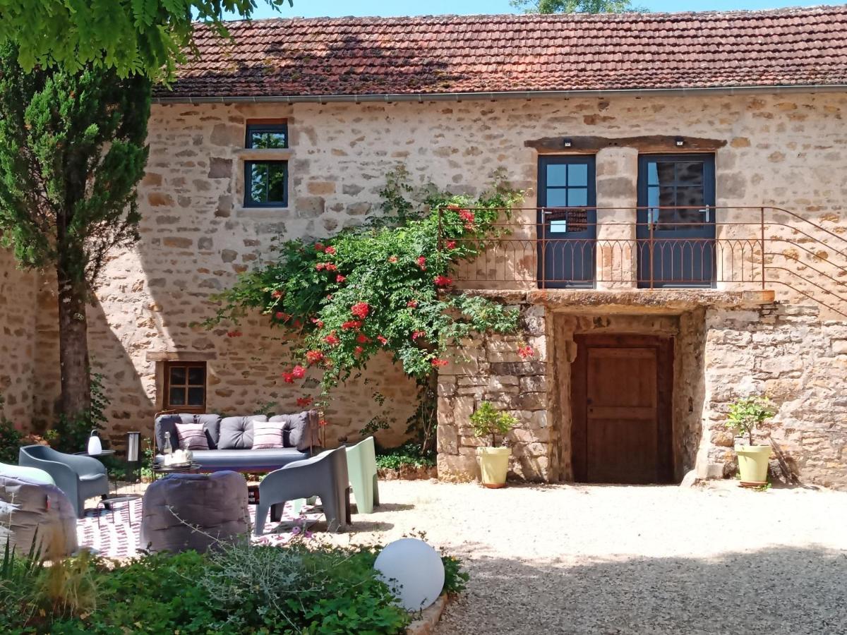 Les Granges De L Abbaye Bed and Breakfast Ginals Eksteriør billede